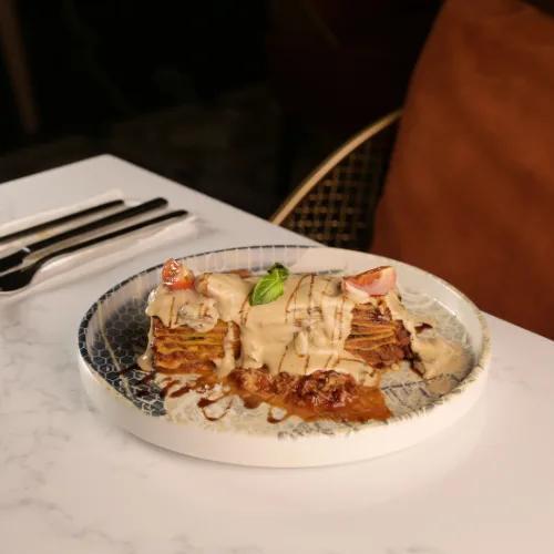 ازانيا لحم البقر والفطر